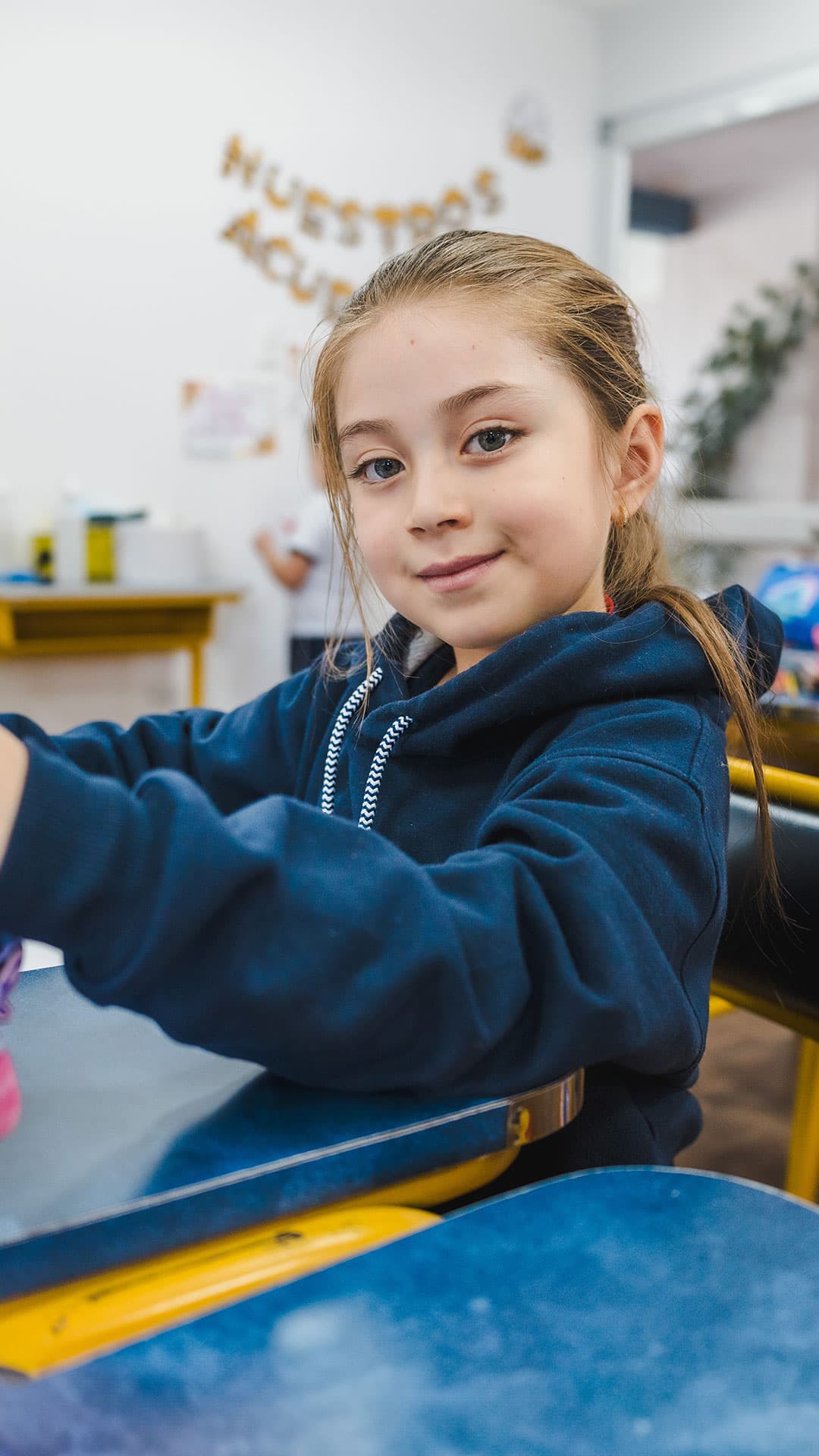 Equipo deportivo con trofeos