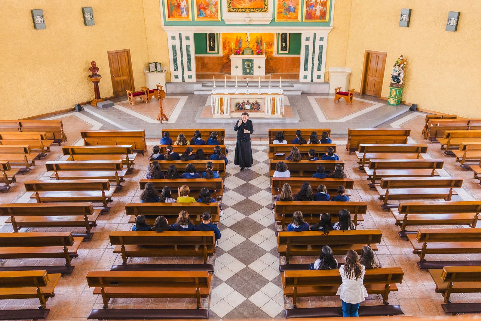 Laboratorio de ciencias del colegio