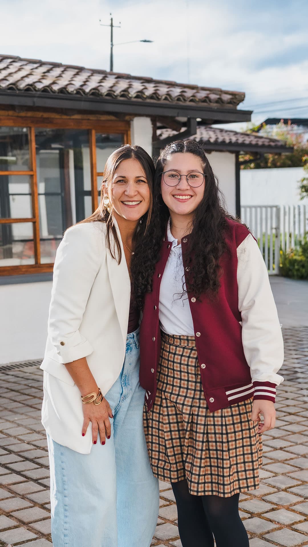 Familia en graduación