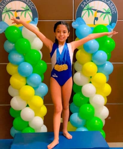María Caridad Paz y Miño, participó en la III Copa Salinas Classic Gymnastics, obteniendo el 3er lugar.