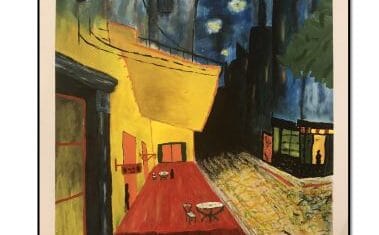 "Café Terrace at Night de Vincent van Gogh", Sofía Rosero